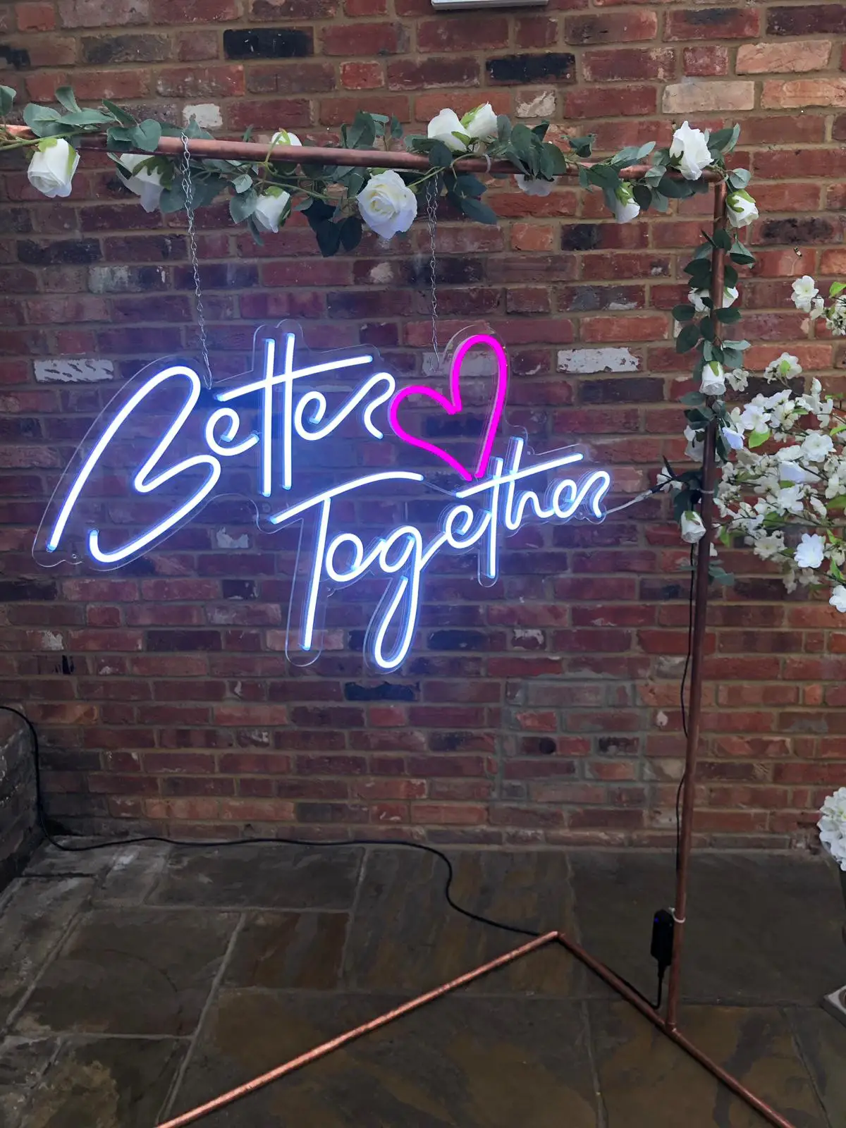 Outdoor Custom Acrylic Led Neon Light Letters Sign Romantic Neon Sign