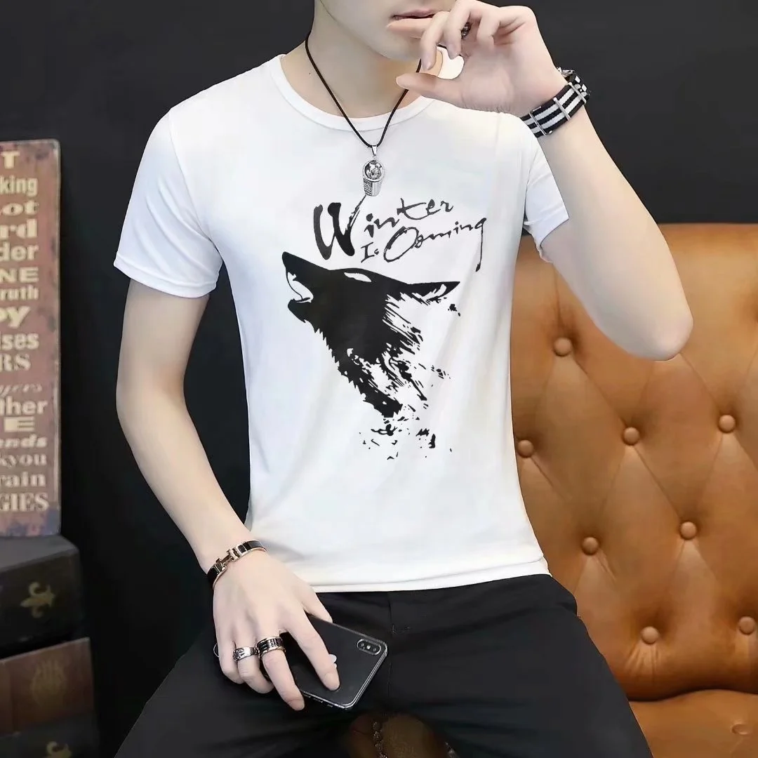 

High Quality Casual Personalized Shirt Shirt For Men Short Sleeve O-Neck Loose Fashion Streetwear Outdoor T-Shirt