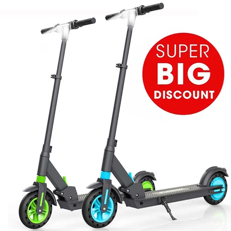 

Most popular cheap kick scooters electric adjustable pole foldable electric scooter for adult off road electric scooter, Black + blue