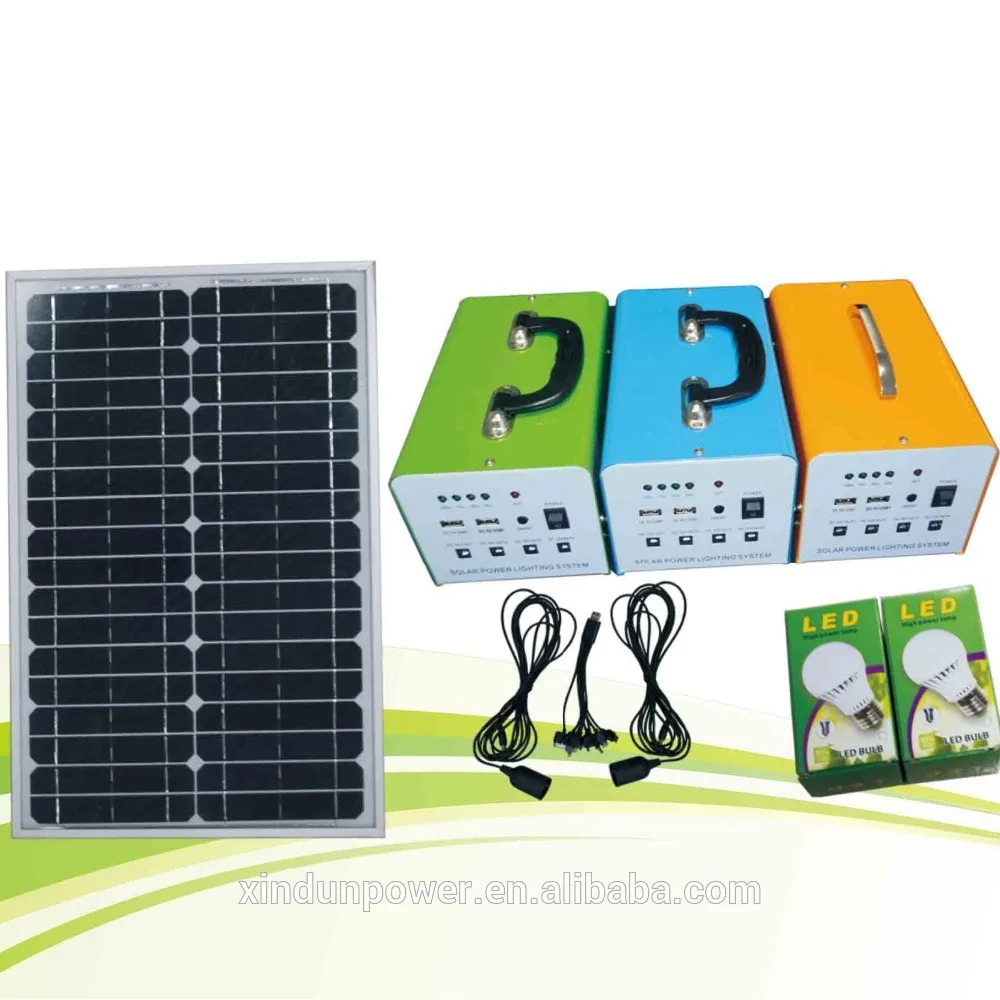 portable indoor home solar panel system 10W 20W 30W 50w buy the solar kit for a shed with built in battery