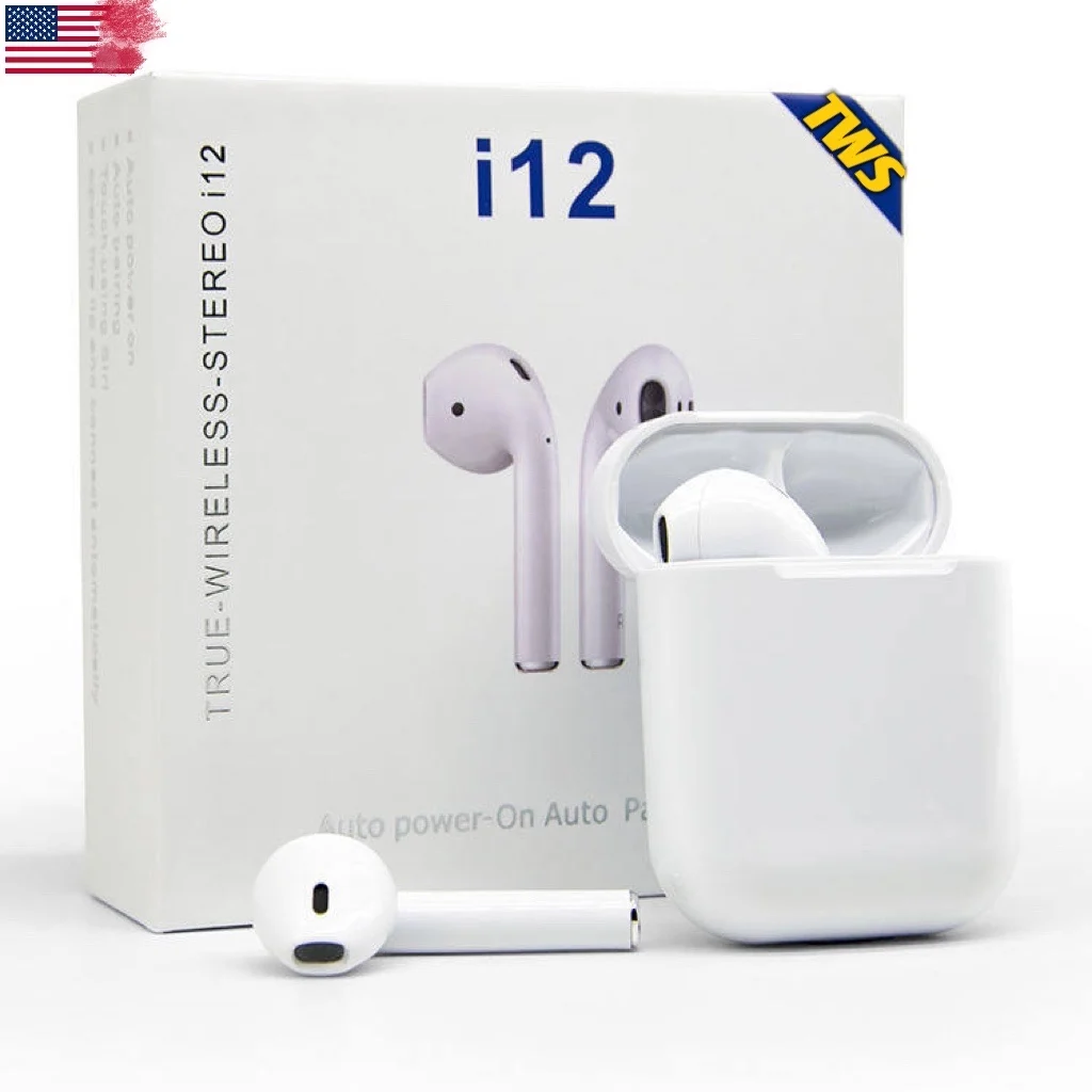

Factory direct wireless headset sports stereo i12 TWS 5.0 earplug intelligent touch and i9s i11 Earphones Headphones i12