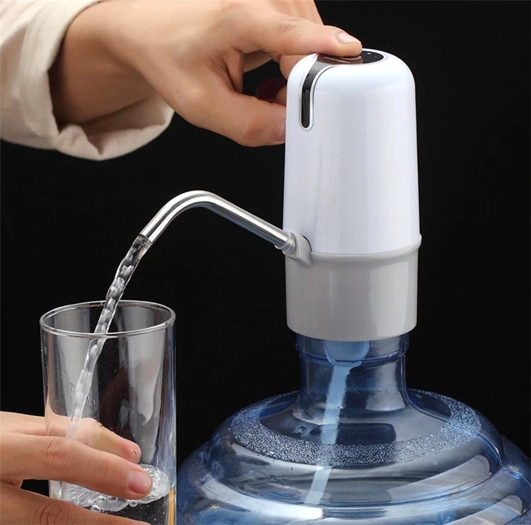 自定义徽标智能 usb 充电式电动饮水机手泵小饮水机