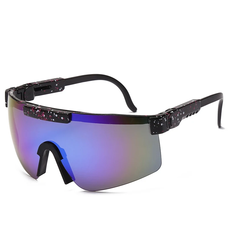 

New arrival of Viper Shape Sport Sunglasses 2021 Outdoor Riding Eye Protection UV400 Sunglasses for men and women 127-Wuhao