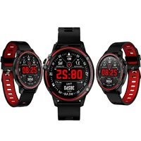 

Amazon Hot Sale Smartwatch L8 ECG Blood Oxygen Monitor Waterproof IP68 Sport Bracelet Full Touch Screen Round Men Watch