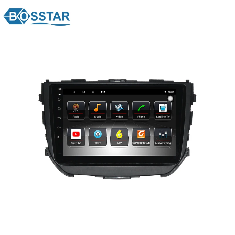 

android car radio wifi mirror link dvd player gps stereo for Suzuki Vitara BREZZA 2016