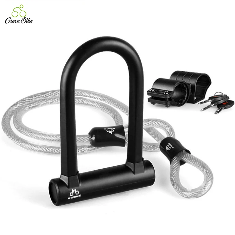 

Hot sale Bicycle anti-theft u-shaped lock motorcycle u lock manufaturing, Black