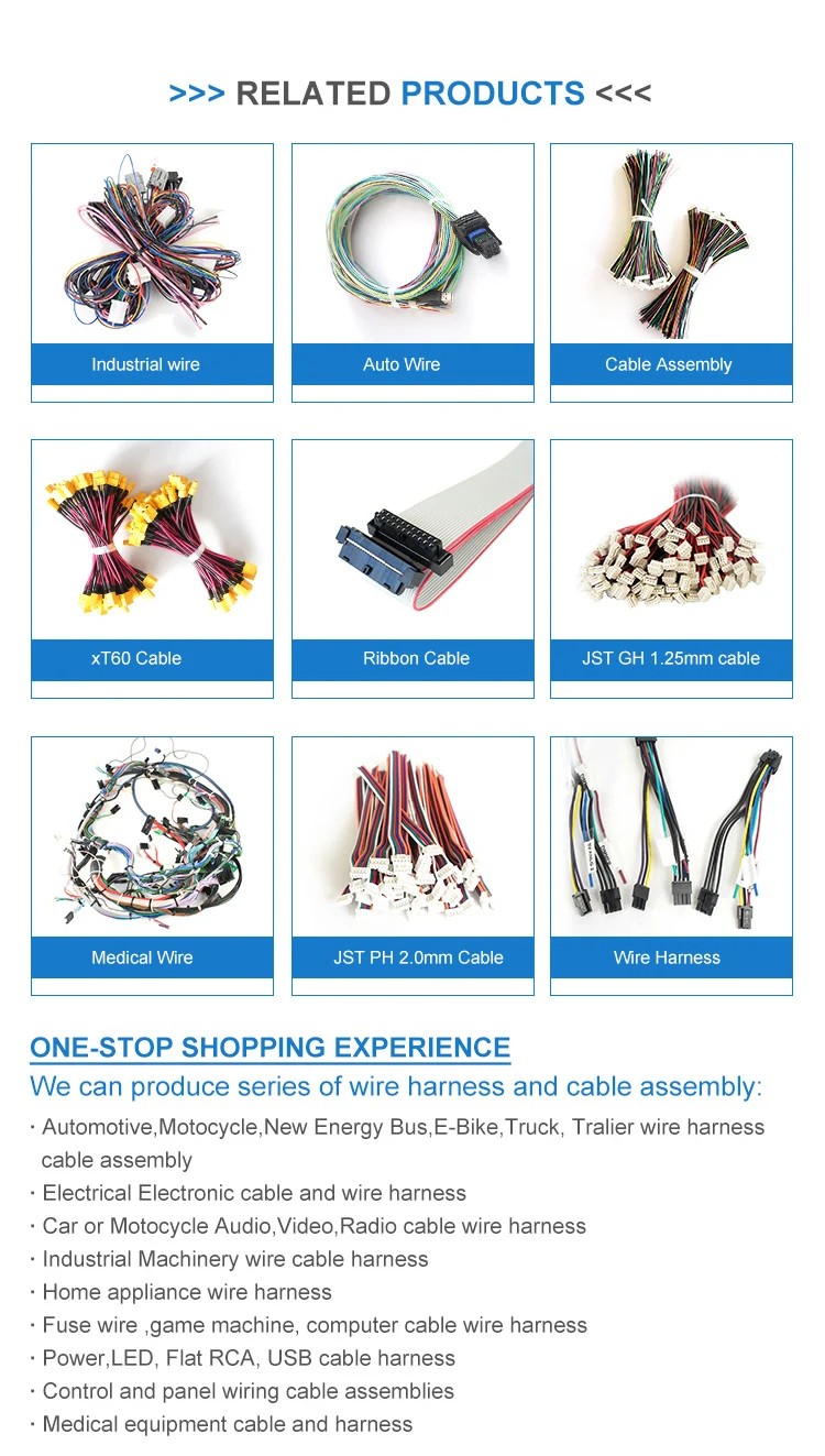 Customized Assembly Complete Wiring Harnesses Engine Wiring Harness For
