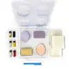 Premium DIY Melt & Pour Soap Making Kit: Includes 3Fragrances, 3 Liquid Dye, 2pc Plastic Molds | 1pc Thermometer