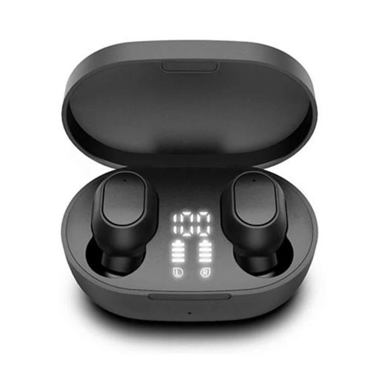 

New trending true wireless earbuds air dots 2 pro BT 5.0 handfree game music oem logo headphone for air dots, Black