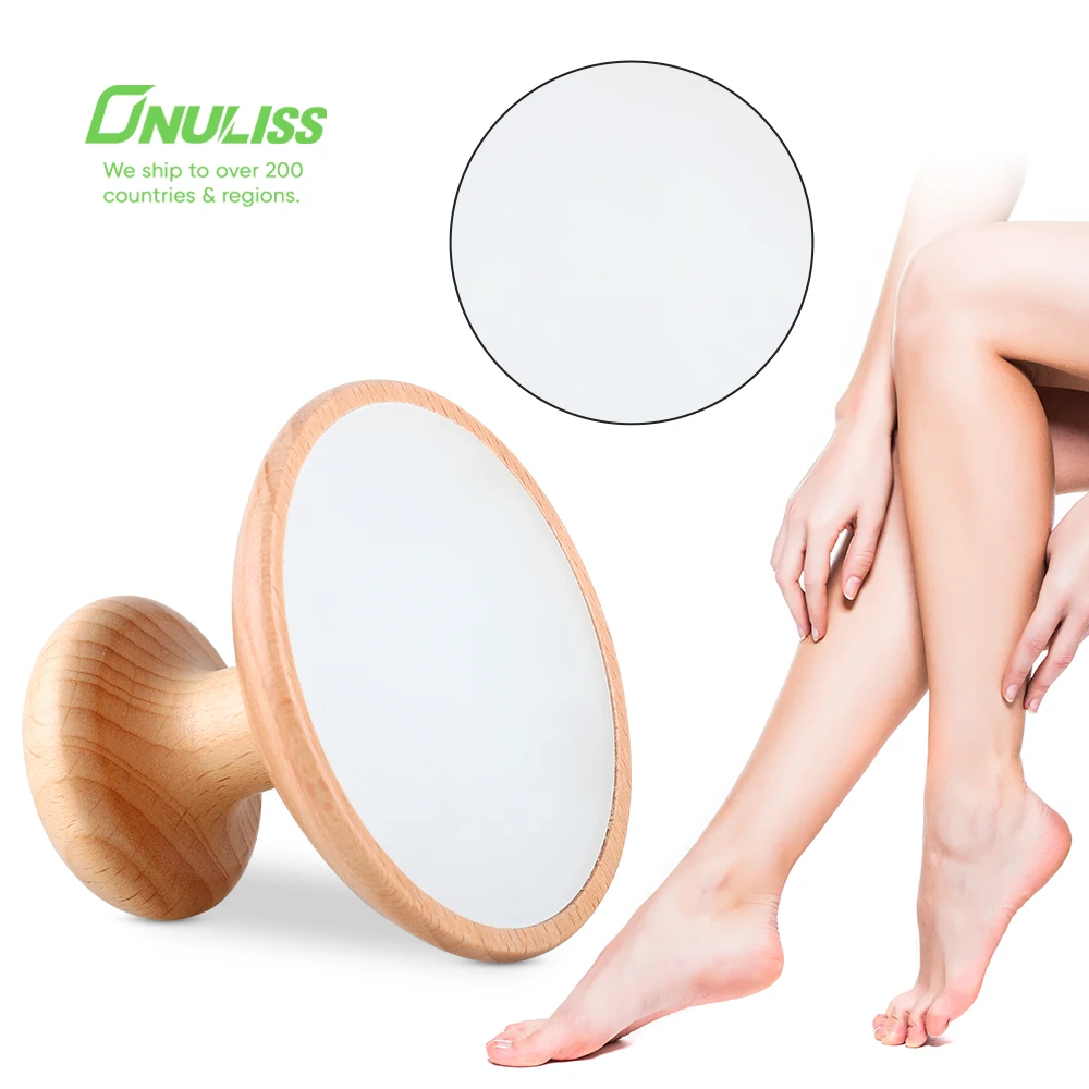 Image of Customized Logo Wood Crystal Hair Eraser Body Painless Hair Removal Crystal Hair Remover
