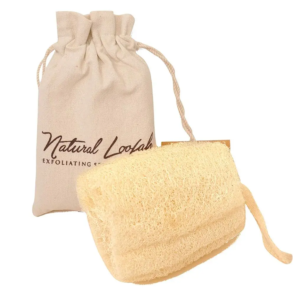 

Loofah 100% Natural SPA Beauty Bath Sponge Body Puff Scrubber. Premium Quality Lofa Loofa Luffa Loffa for exfoliating Your Skin