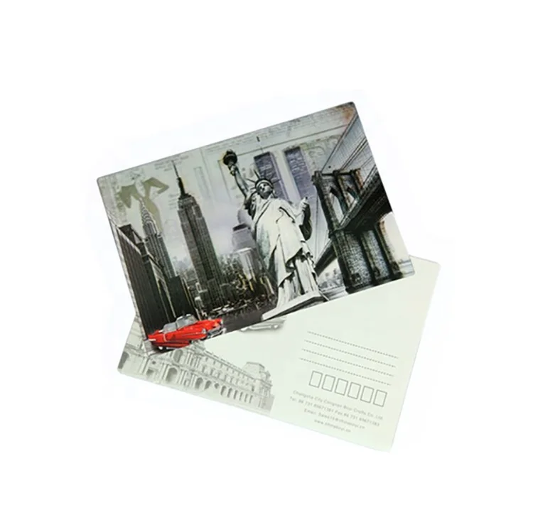 3d Lens Lenticular Printing 3d 5d Postcard For Gifts - Buy Lenticular ...