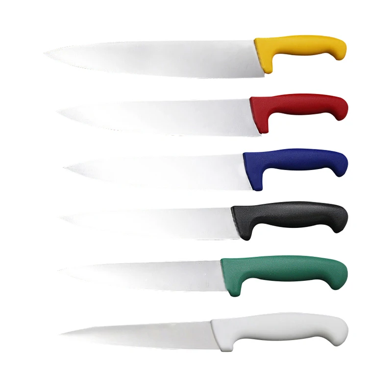 

In stock Whole size high Quality PP soft handle LiBL factory offer Classic butchery knife customization