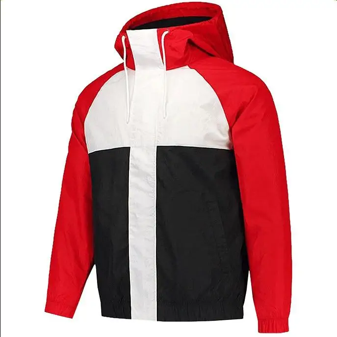 

New Arrivals 2020 Spring Autumn Thin Fashion Casual Hooded Zipper Windbreaker Outdoor Jacket Vintage Jacket For Men's Clothing