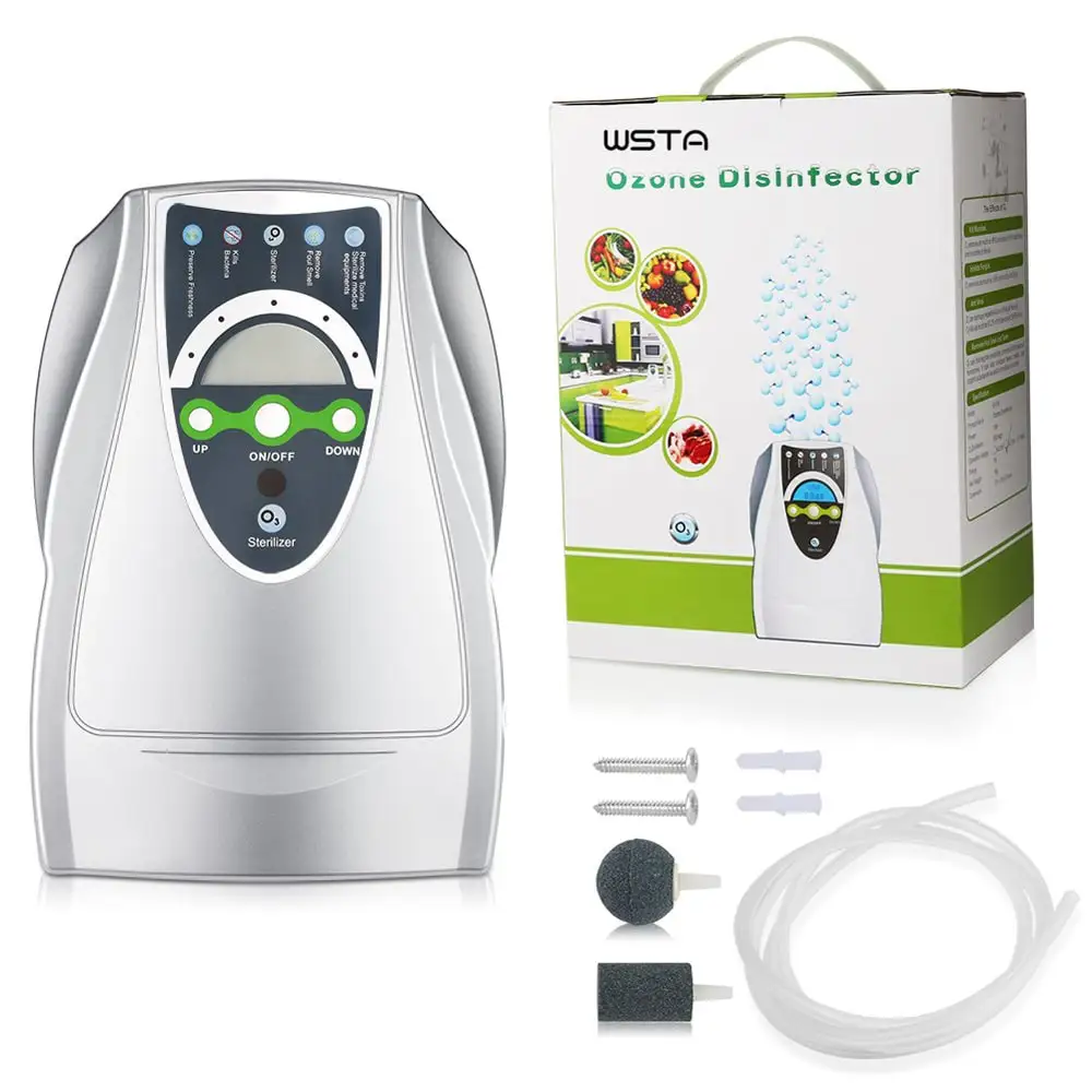 Wsta 500mg Home Vegetables Clean Fruit Washer Sterilizer Ozone Machine