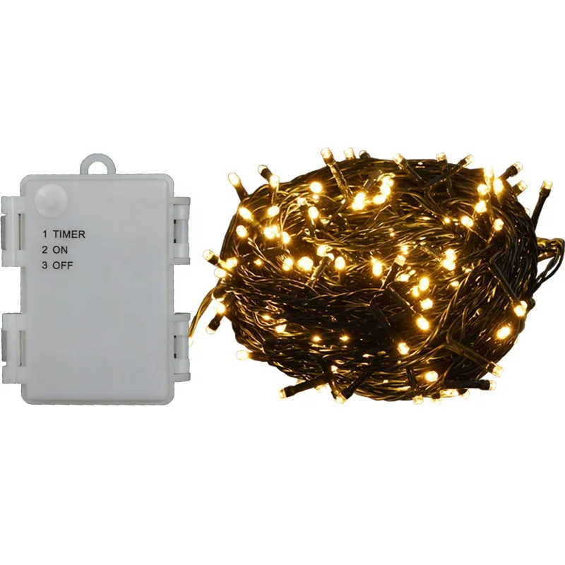 Party holiday garden christmas outdoor decoration battery powered led string lights