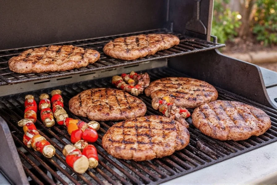Grilling with wood chips on a gas grill