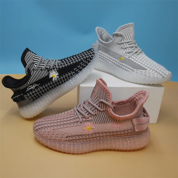 

887 China New Trend Mesh women's comfortable Sports Casual Shoes For Student casual sneakers