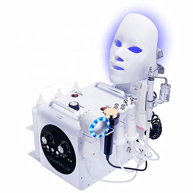 

8 in 1 Multifunction Hydra Aqua Peel Microdermabrasion Sales Skin Care 5 Heads Portable Small Bubble Cleaning Machine