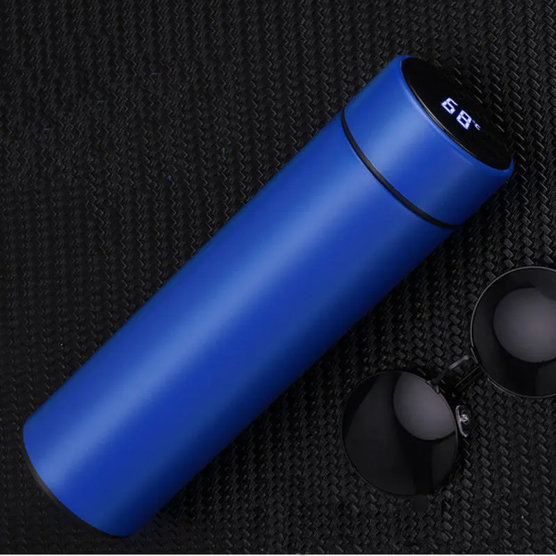 2019 New Smart Stainless Steel Water Bottle LED Temperature Display Vacuum Flasks