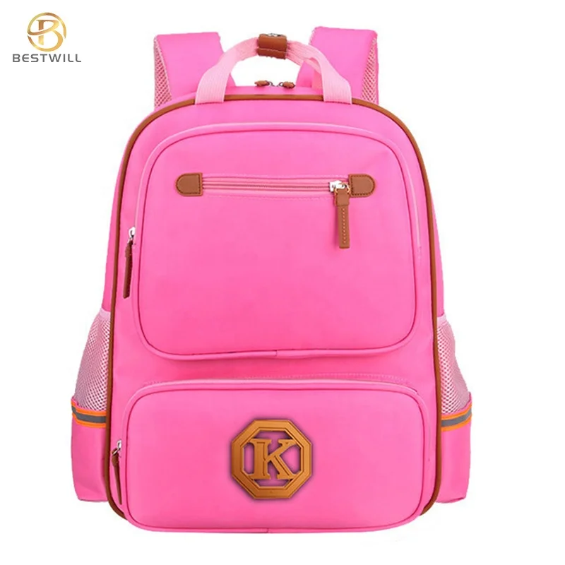 

BESTWILL OEM School Shoulders Backpack England Style Kids School Backpack Bag Lightweight And Wearable School Bags Backpack, Royal blue,black,blue,pink.rose red