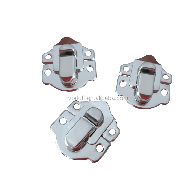 

Manufacture Metal Box Latches Clasp For Package Box, Nickle