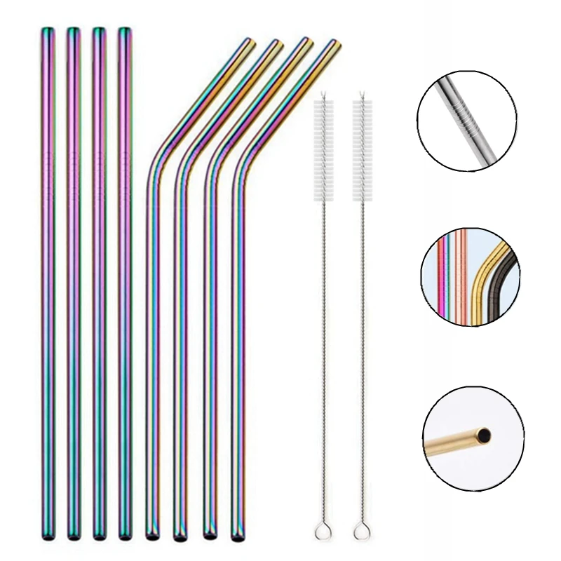 

Best Selling Products 2020 in USA Amazon Stainless Steel Straw, Gray, blue, red