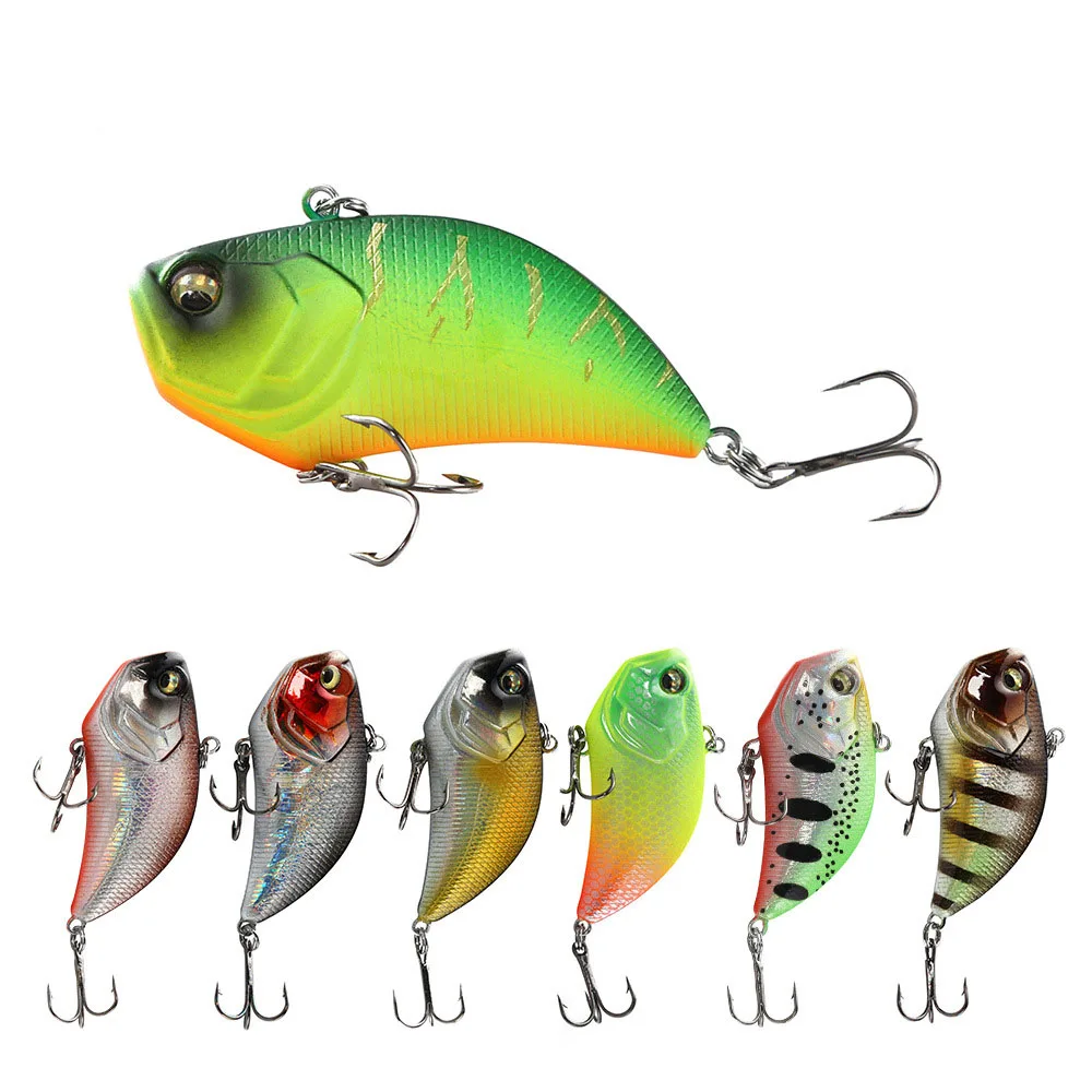 

Fishing lure 5.2cm 12g Sinking Vibration Fishing Lure Hard ABS Plastic Artificial VIB Artificial Hard Bait, 7 colors