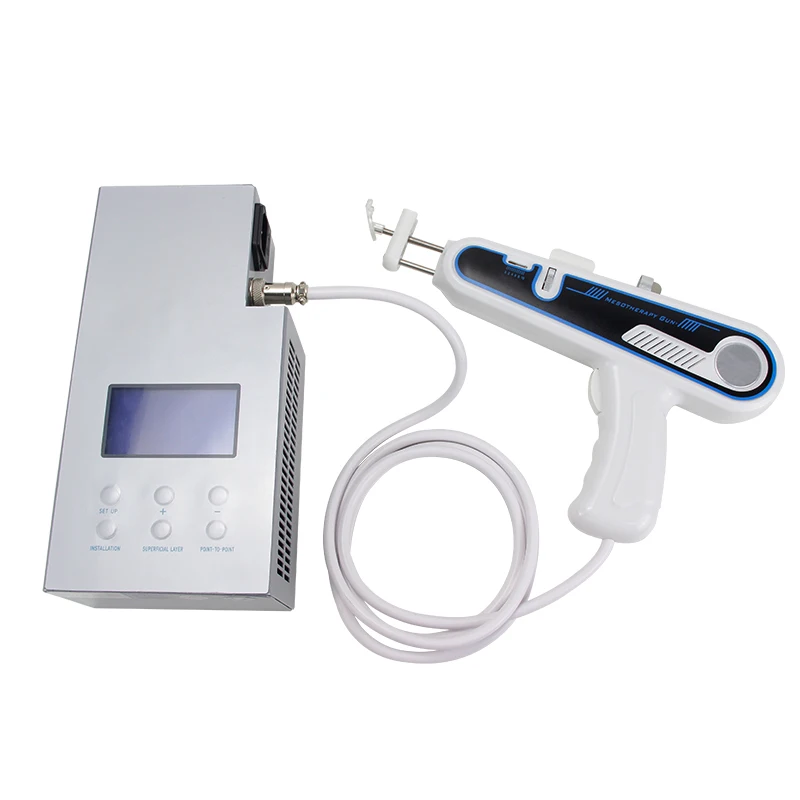 

Factory Direct Sales Water No Needle Meso Injection Mesotherapy Mesogun Facial Beauty Gun U225, White