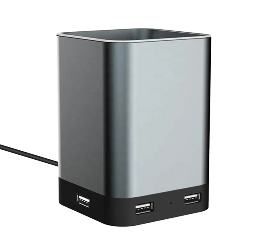 

4 USB HUB with Aluminum Pen Holder Design