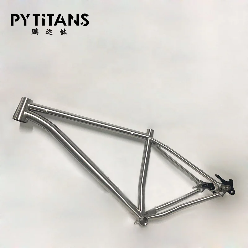 

Factory Price GR9 Titanium MTB Frame Titanium Bike Frame, Anodized