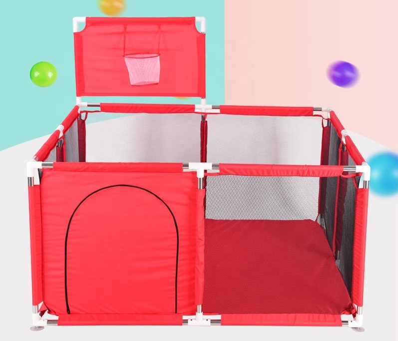 
Hight Quality Square Shape Indoor Folding Baby Playpen For Baby 