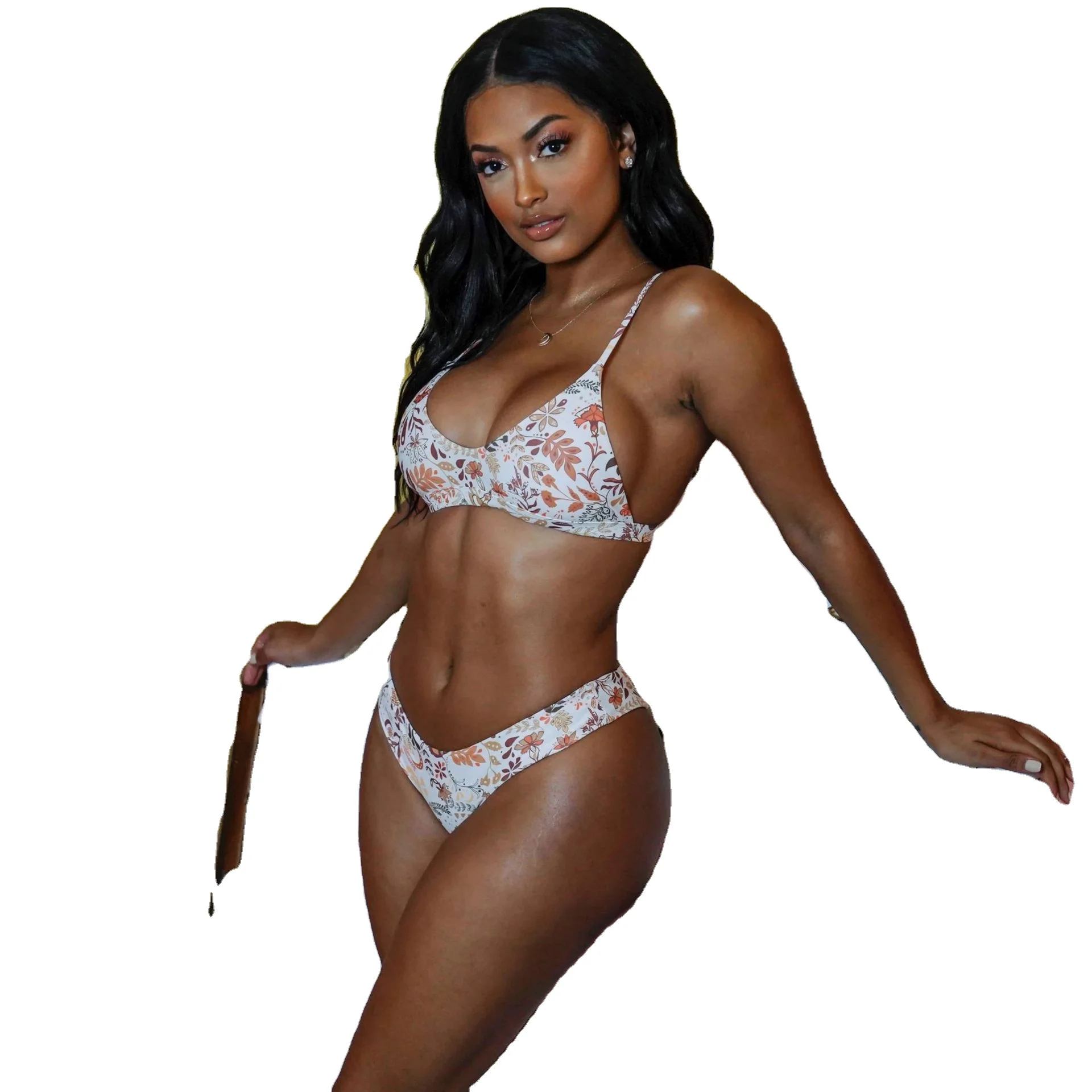 

2021 wholesale hot sale bikini solid color multiple choice sexy woman swimwear & beachwear, 8 color