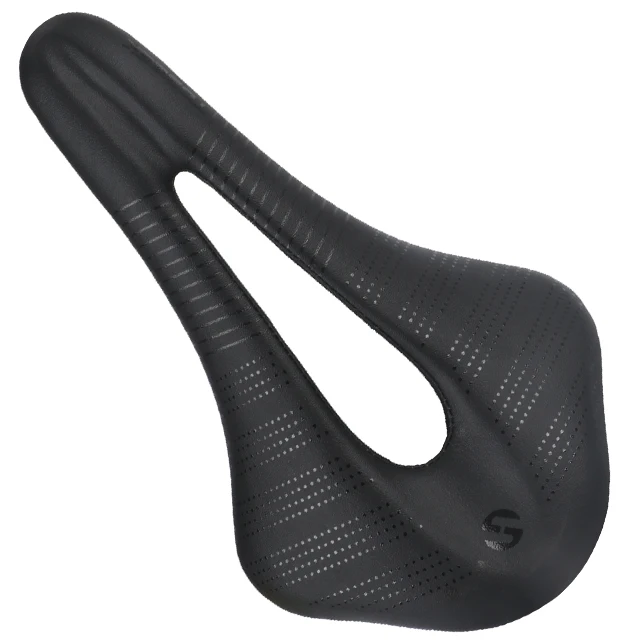 

Toseek Black Plastic/PVC Mountain Bikes Saddle Comfort Soft Road Bicycle Eva Saddle Cycling Riding Saddles Leather