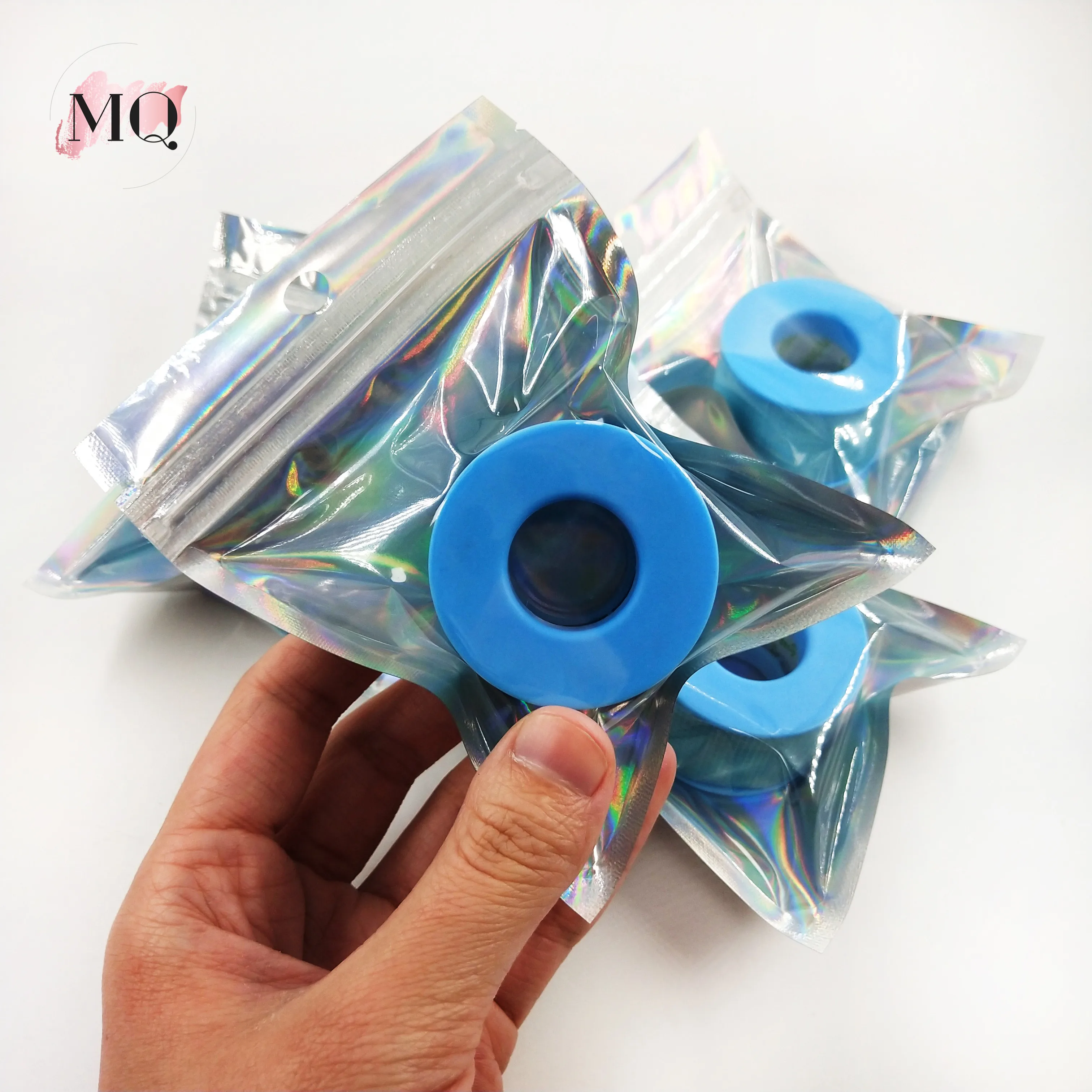 

Silicone Gel Material skin tape hot sale blue lash tape