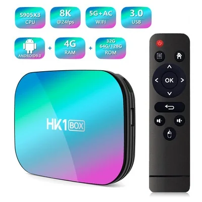 

HK1 BOX S905X3 set top box 5G WIFI 8k HD network player TV box