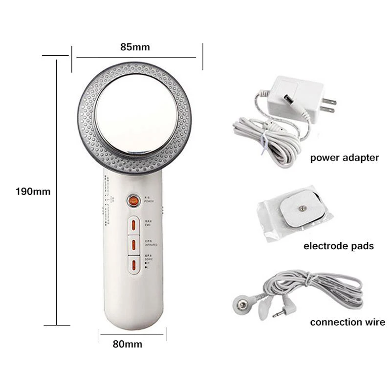 

Handy Ultrasonic RF Cavitation Body Slimming Machine Weight Loss Slimming Products ONLY FOR USA, White