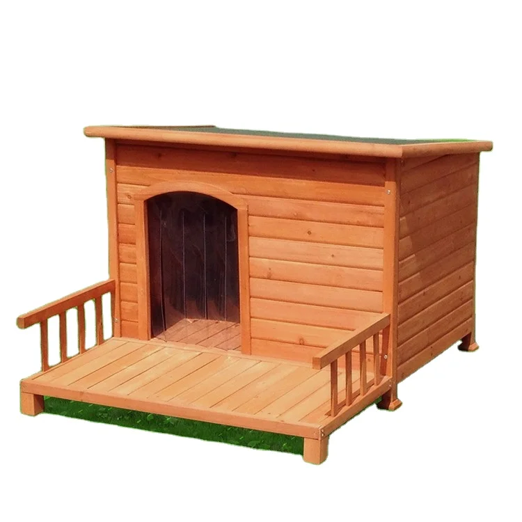 Outdoor Wooden Dog Cat House Collapsible Portable Dog Kennel Pet Cages Product With Open Roof Dog Cat House Cage