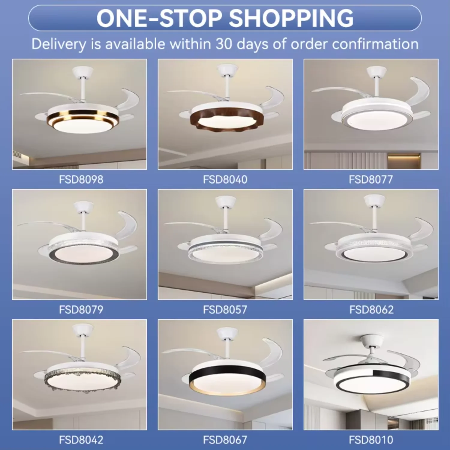 Ceiling Fans, 42Inch, LED - detail 22