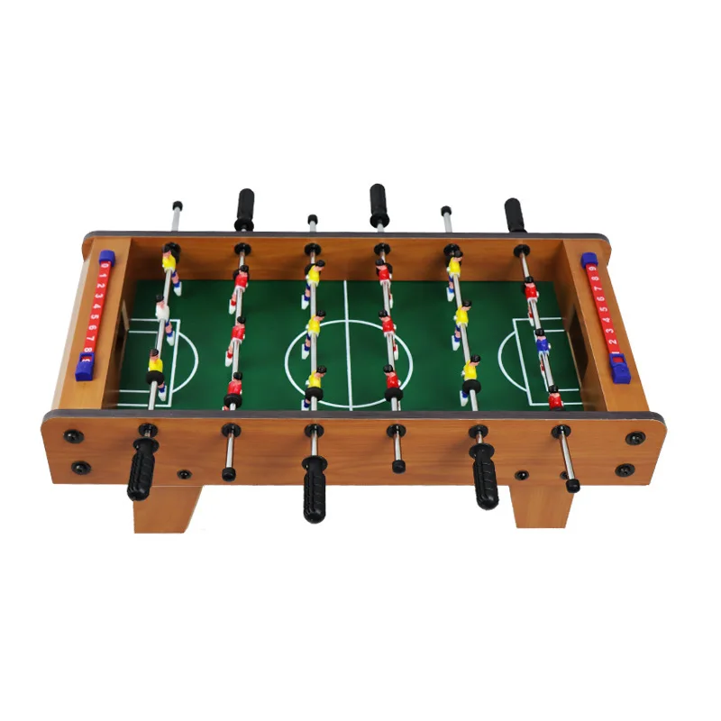 

Wholesale children indoor wooden Foosball mini hand table football board tabletop soccer game