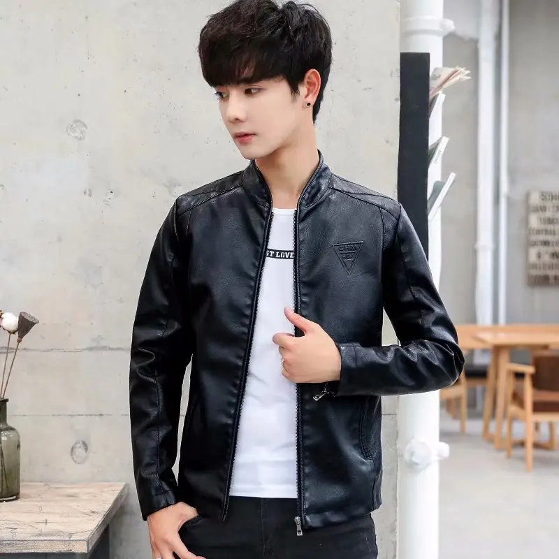 Levt leather biker jacket men design Best Quality with price