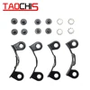 TAOCHIS Fog light Bracket Retrofit Tools Adapter Frame For M6 2.5 3.0 inch Fog lamp bi xenon Projector Lens Modify Screws Nuts