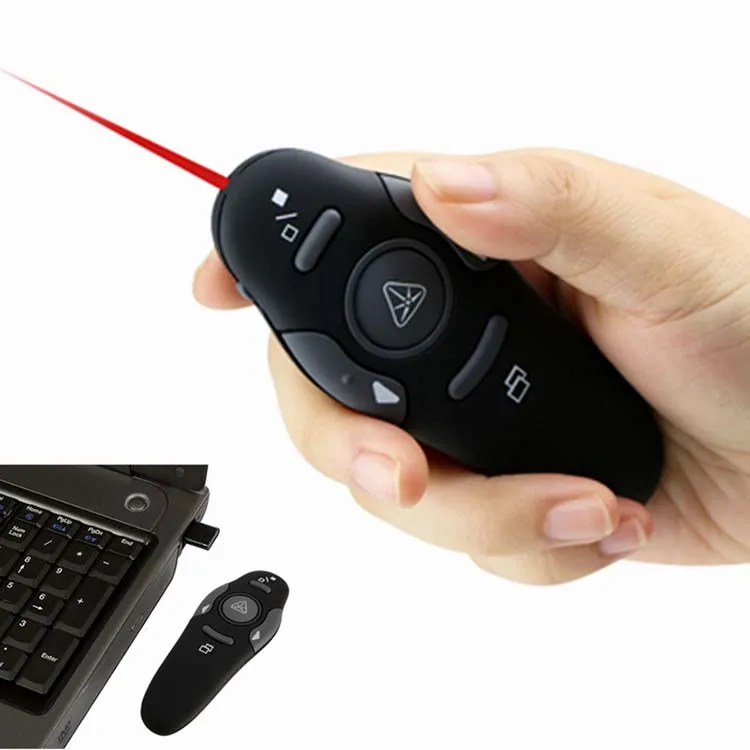 

2.4G Wireless Red Laser Presenter Pointers Pen Pointers Remote Control USB RF Remote Control PPT Powerpoint Presentation