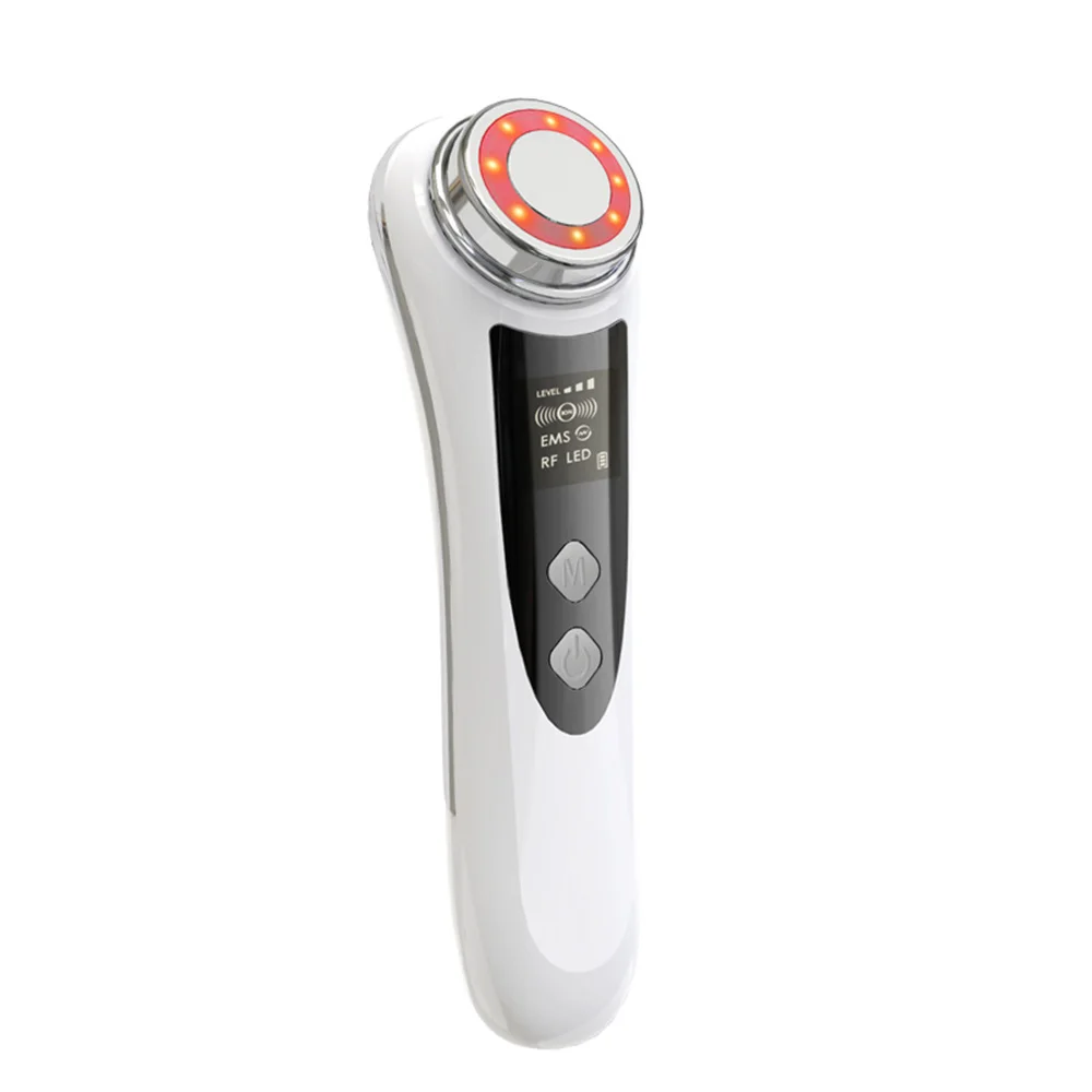 

New arrival latest design popular product face massager vibrating face massage machine, White