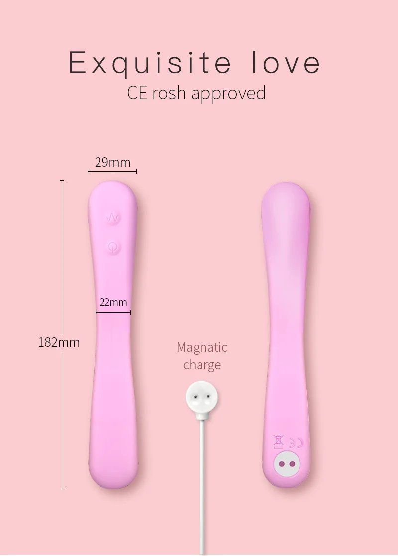2020 Amazon Hot Selling Sex Toys Vibrator Portable Personal Massager Handheld Powerful Wireless Rechargeable Waterproof Quiet