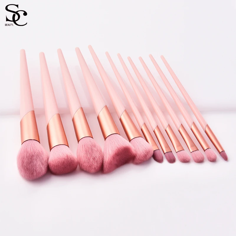 

white makeup brushes private label hot pink makeup brush set black makeup brushes private label, Pink color