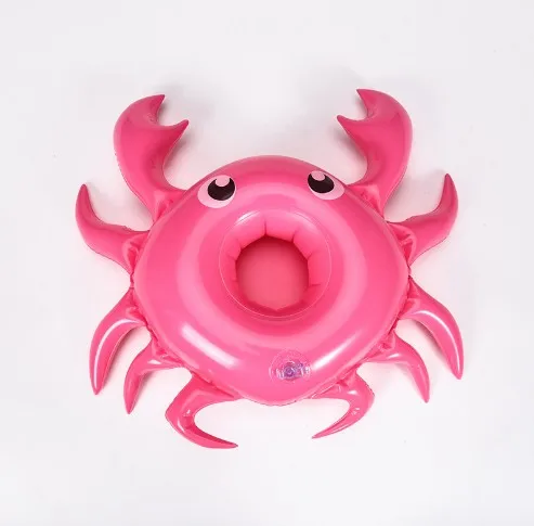 

PVC Inflatable Floating Drink Holder Boutique Inflatable crab shape drink Cup Holders