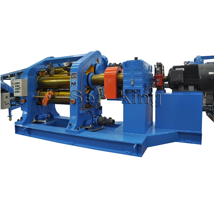 
Three Roll Rubber Calender Textile Calendering Machine 