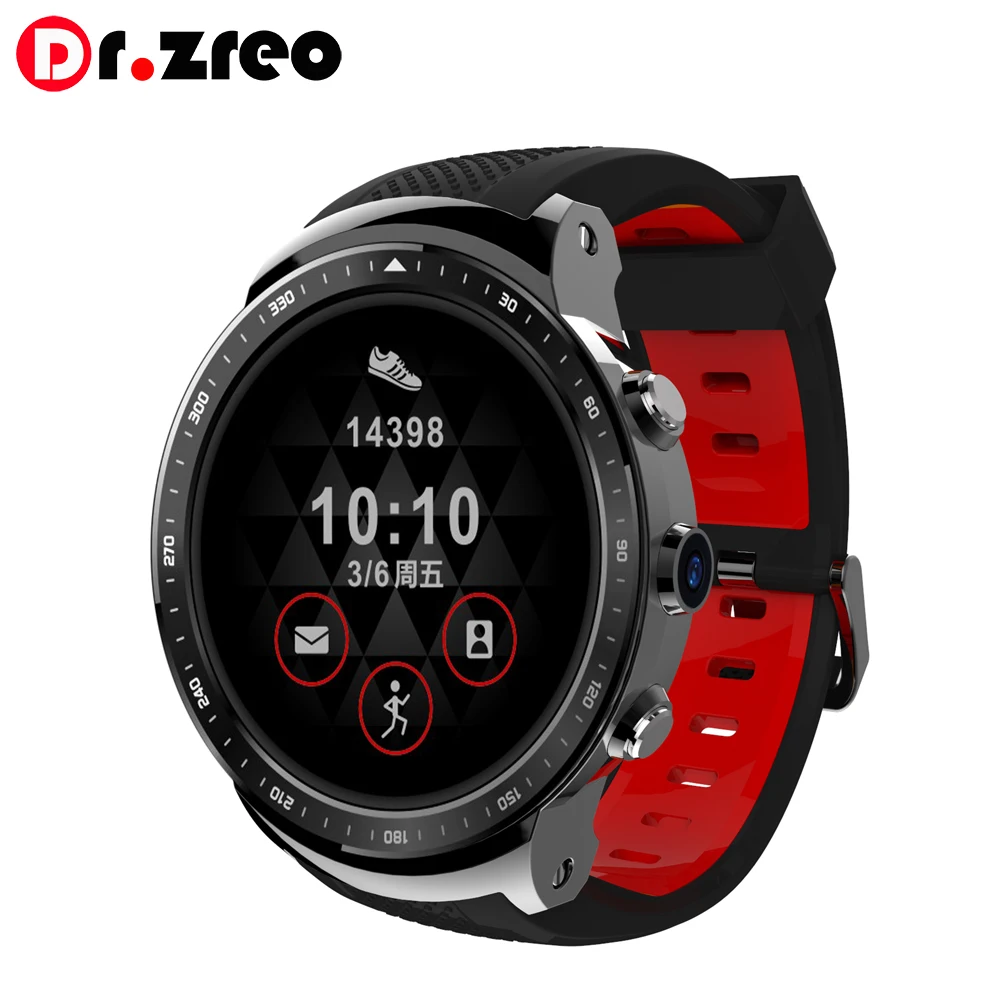 

3G GPS Smart Watch Phone 1.54" Transflective TFT Sunscreen Android 5.1 1GB 16GB Sport Smartwatch 2.0MP Camera Heart Rate Monitor