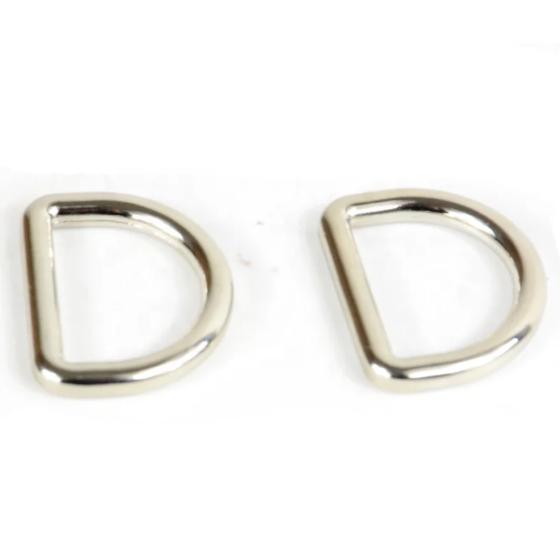 

Metal D ring buckle 25mm bag accessories Dog collar d-ring